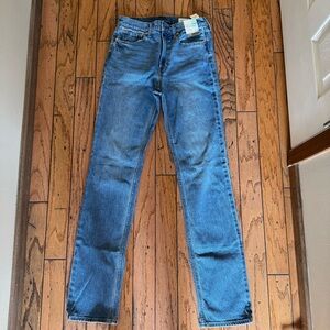 NWT GAP High Rise 90’s Straight Jeans